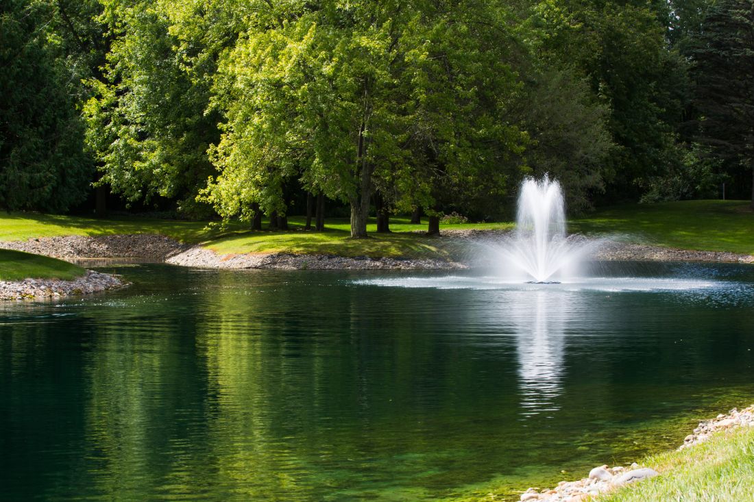 Crown and Trumpet Fountain